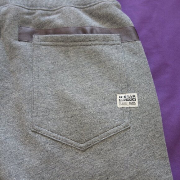 G-Star Tapered Cropped Grey Size Small Sweatpants *New with Tags* - Picture 9 of 15